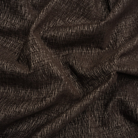 Chenille Upholstery Woven with Latex Backing - Graphite - Lovell Collection