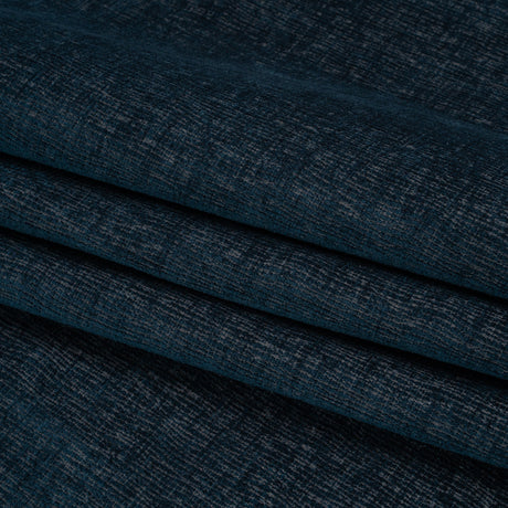 Chenille Upholstery Woven with Latex Backing - Indigo - Lovell Collection