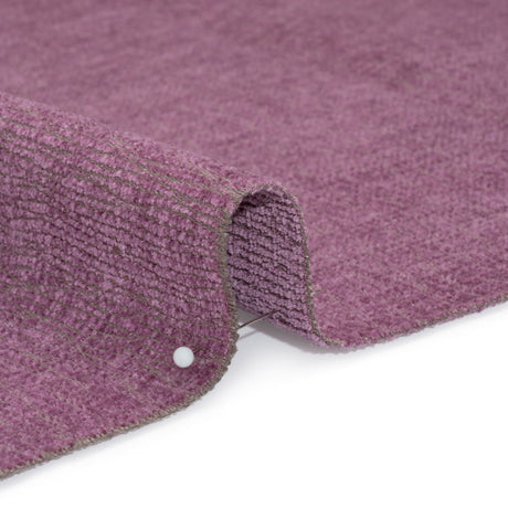 Chenille Upholstery Woven with Latex Backing - Lavender - Lovell Collection