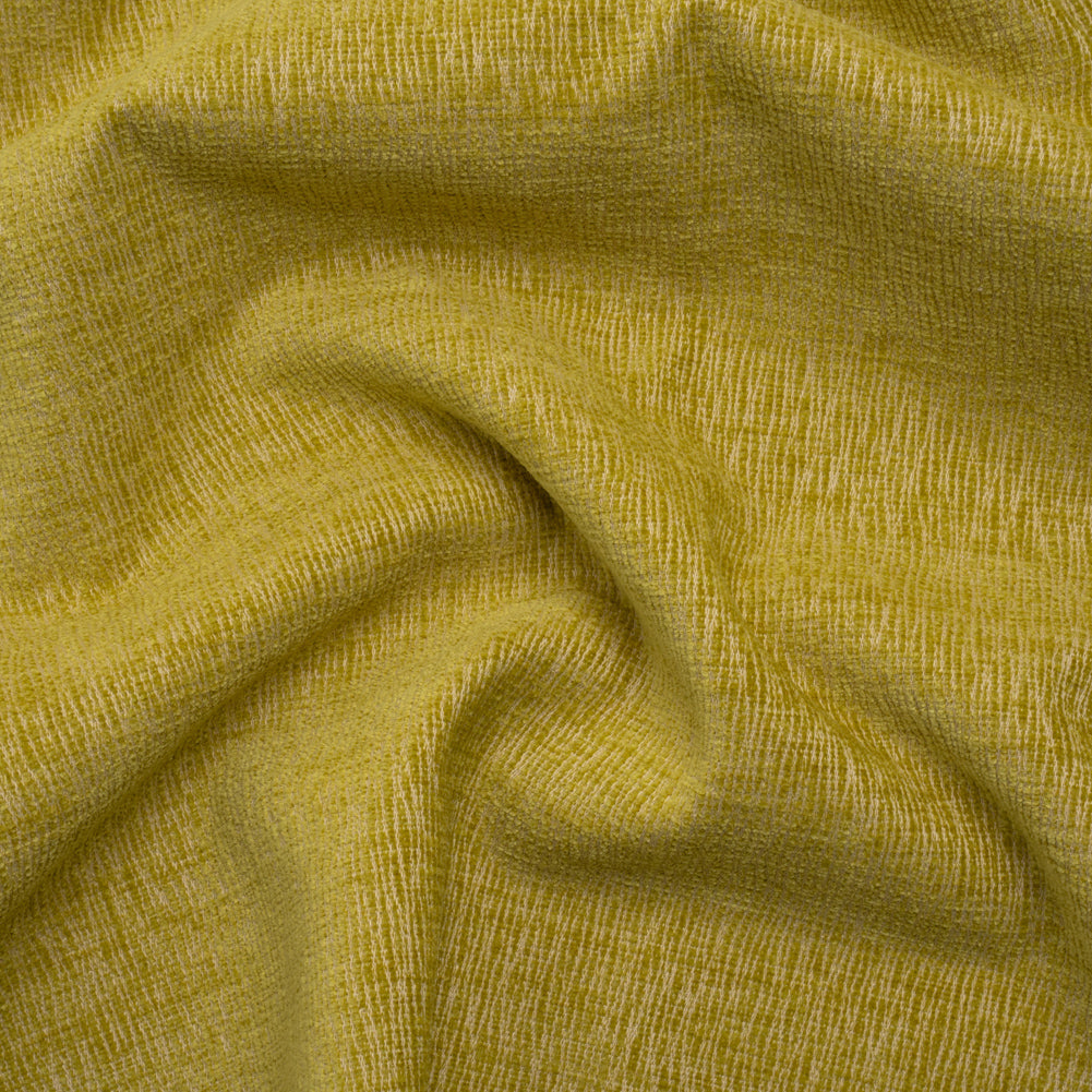Chenille Upholstery Woven with Latex Backing - Light Avocado - Lovell Collection
