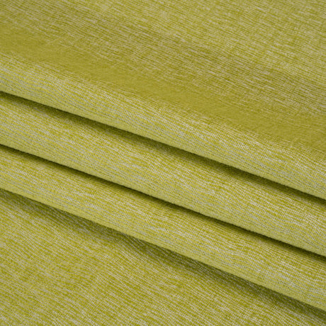 Chenille Upholstery Woven with Latex Backing - Lime - Lovell Collection