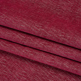 Chenille Upholstery Woven with Latex Backing - Magenta - Lovell Collection