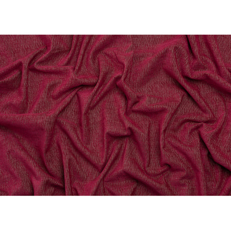 Chenille Upholstery Woven with Latex Backing - Magenta - Lovell Collection