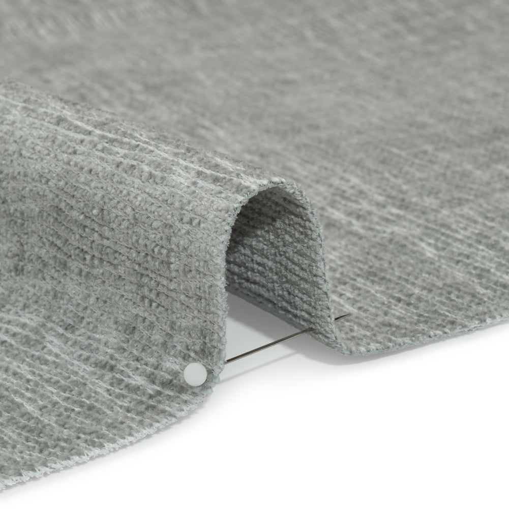 Chenille Upholstery Woven with Latex Backing - Mineral - Lovell Collection