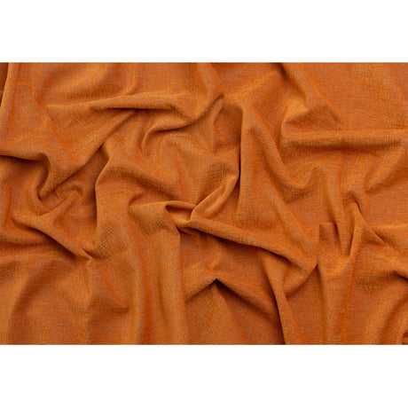 Chenille Upholstery Woven with Latex Backing - Nectarine - Lovell Collection