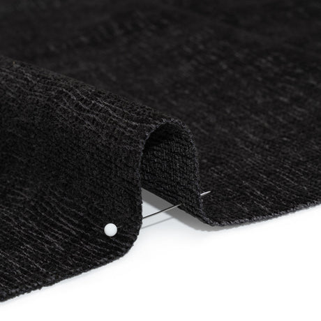 Chenille Upholstery Woven with Latex Backing - Night - Lovell Collection