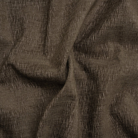 Chenille Upholstery Woven with Latex Backing - Obsidian - Lovell Collection