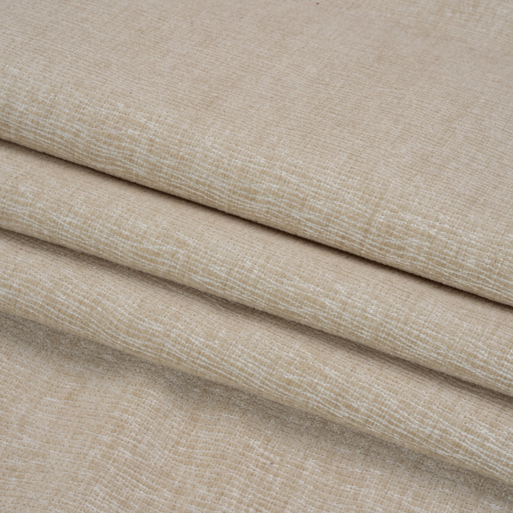 Chenille Upholstery Woven with Latex Backing - Pearl - Lovell Collection