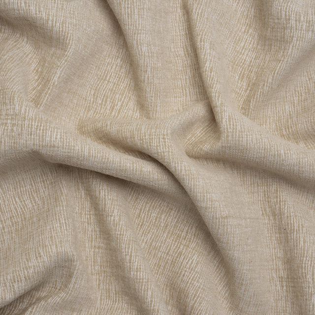 Chenille Upholstery Woven with Latex Backing - Pearl - Lovell Collection