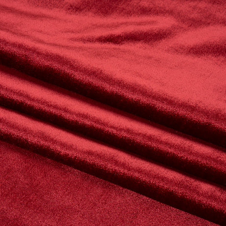 Textured Upholstery Velvet - Cabernet - Ainslie Collection