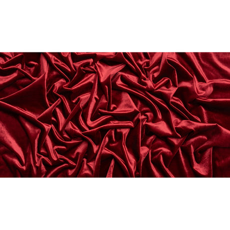 Textured Upholstery Velvet - Cabernet - Ainslie Collection