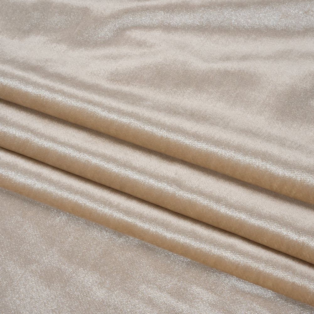 Textured Upholstery Velvet - Cement - Ainslie Collection