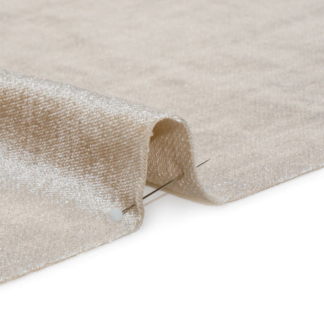 Textured Upholstery Velvet - Cement - Ainslie Collection