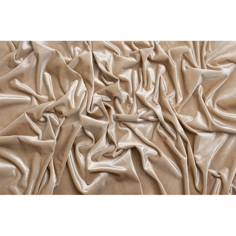 Textured Upholstery Velvet - Cement - Ainslie Collection