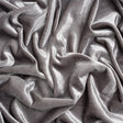 Textured Upholstery Velvet - Chrome - Ainslie Collection