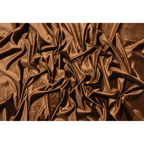 Textured Upholstery Velvet - Copper - Ainslie Collection