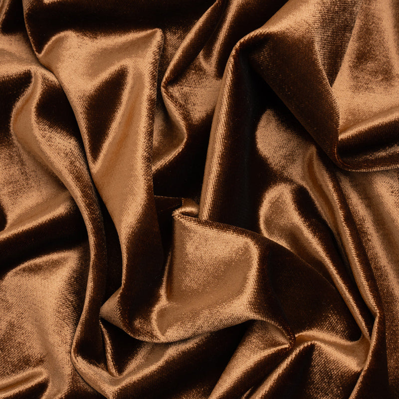 Textured Upholstery Velvet - Copper - Ainslie Collection