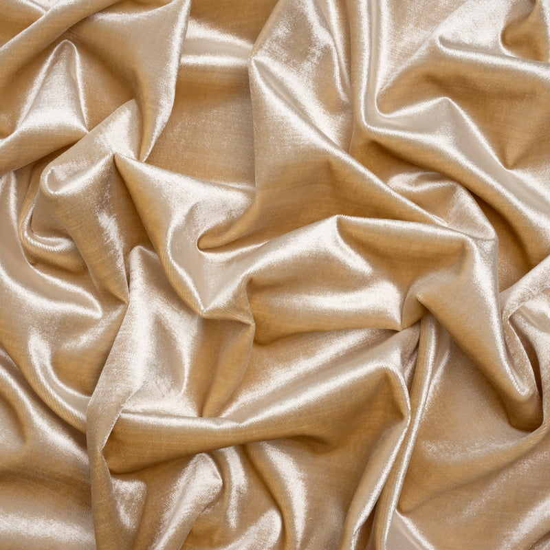 Textured Upholstery Velvet - Cream - Ainslie Collection