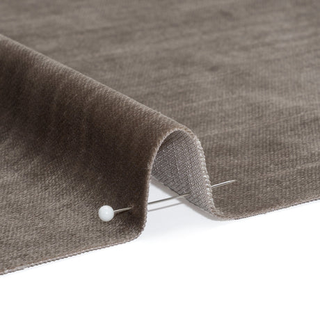 Textured Upholstery Velvet - Dove - Ainslie Collection