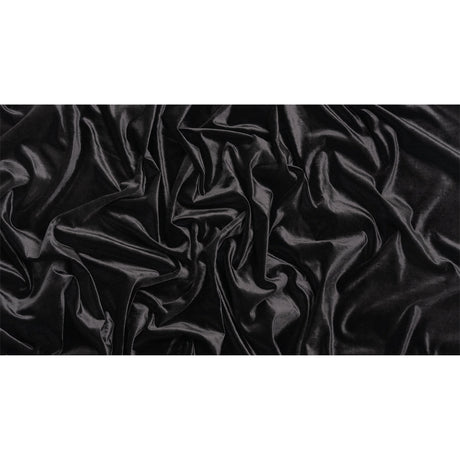 Textured Upholstery Velvet - Ebony - Ainslie Collection