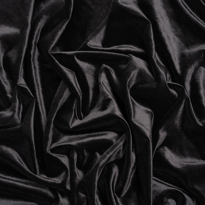 Textured Upholstery Velvet - Ebony - Ainslie Collection