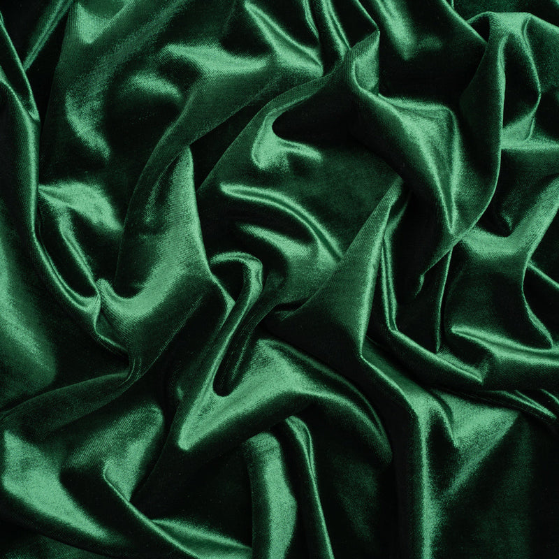 Textured Upholstery Velvet - Emerald - Ainslie Collection