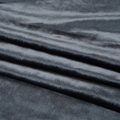 Textured Upholstery Velvet - Gunmetal - Ainslie Collection