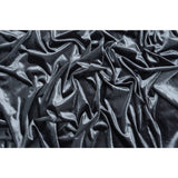 Textured Upholstery Velvet - Gunmetal - Ainslie Collection