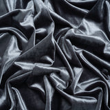 Textured Upholstery Velvet - Gunmetal - Ainslie Collection