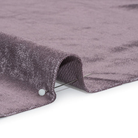 Textured Upholstery Velvet - Lilac - Ainslie Collection