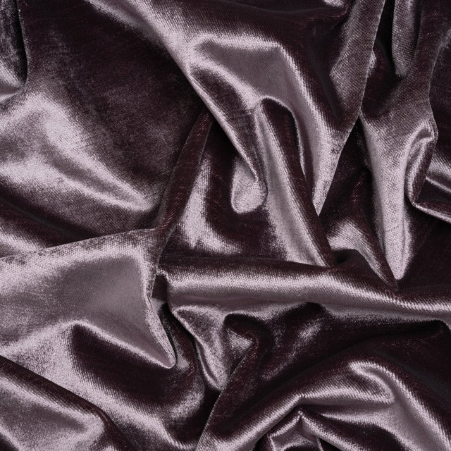 Textured Upholstery Velvet - Lilac - Ainslie Collection