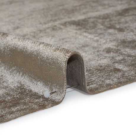 Textured Upholstery Velvet - Nickel - Ainslie Collection
