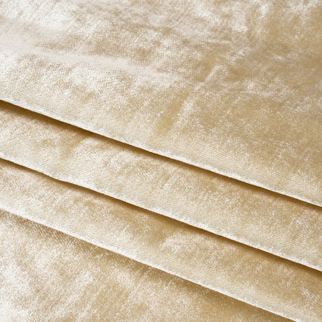Textured Upholstery Velvet - Snow - Ainslie Collection