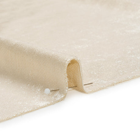 Textured Upholstery Velvet - Snow - Ainslie Collection