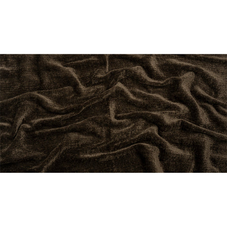 Textured Upholstery Chenille - Chocolate - Odie Collection