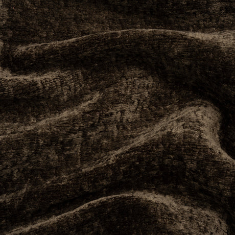 Textured Upholstery Chenille - Chocolate - Odie Collection
