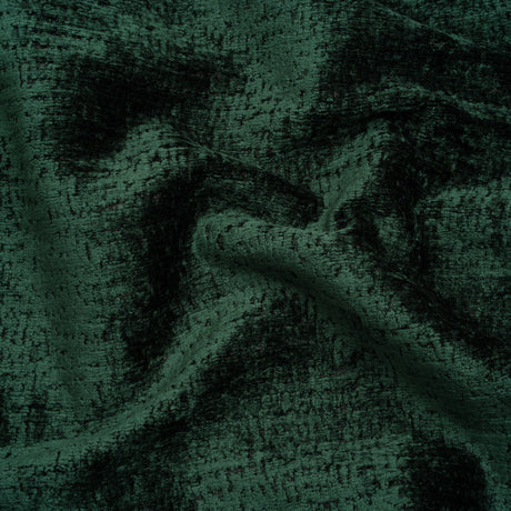 Textured Upholstery Chenille - Emerald - Odie Collection