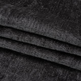 Textured Upholstery Chenille - Onyx - Odie Collection