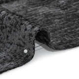 Textured Upholstery Chenille - Onyx - Odie Collection