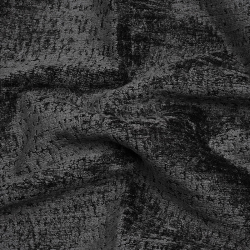 Textured Upholstery Chenille - Onyx - Odie Collection