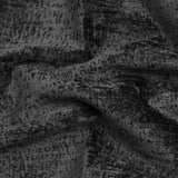 Textured Upholstery Chenille - Onyx - Odie Collection