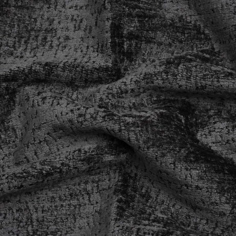 Textured Upholstery Chenille - Onyx - Odie Collection
