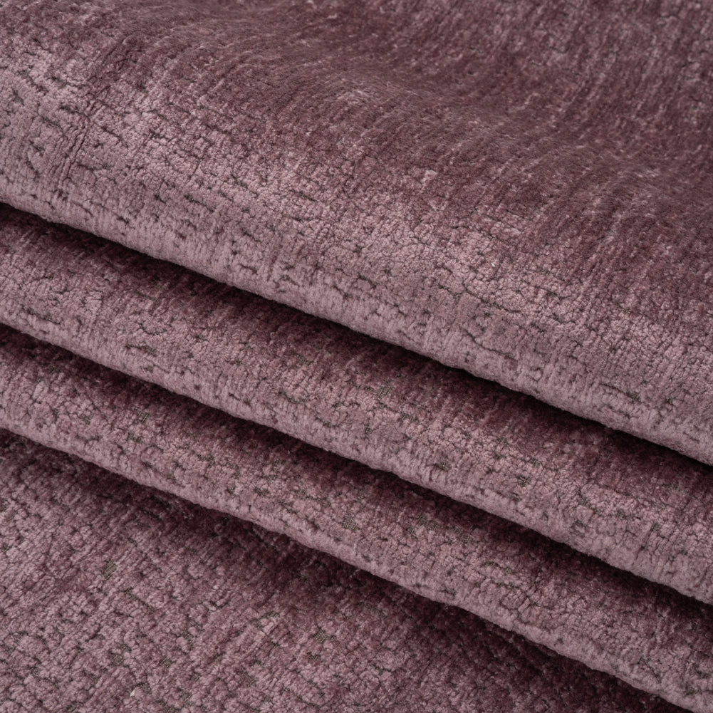 Textured Upholstery Chenille - Orchid - Odie Collection