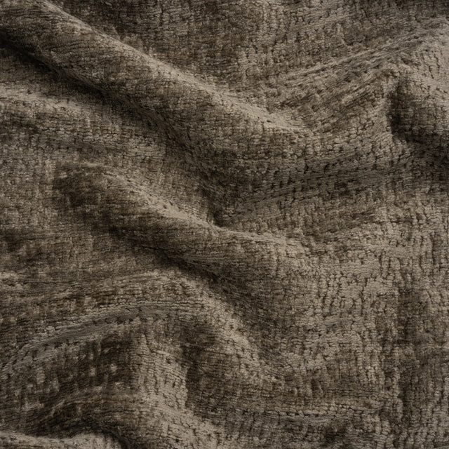 Textured Upholstery Chenille - Otter - Odie Collection