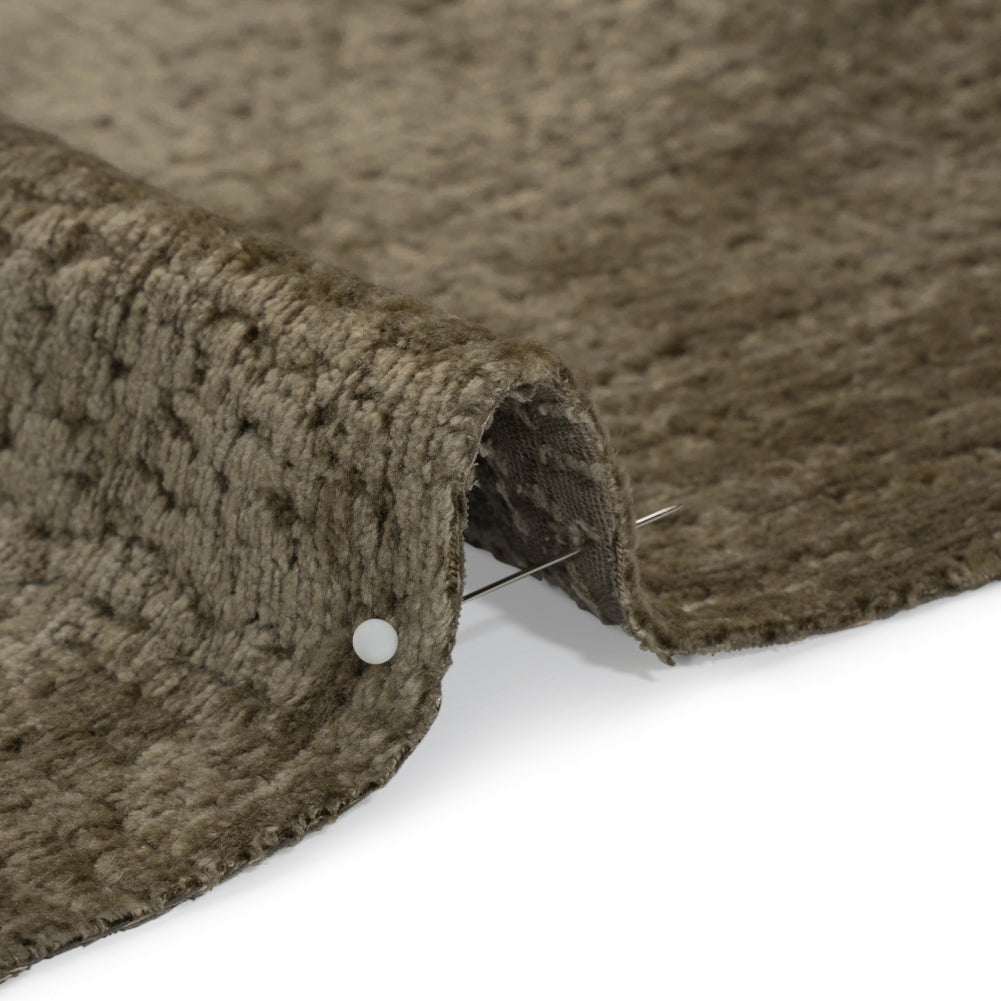 Textured Upholstery Chenille - Pebble - Odie Collection