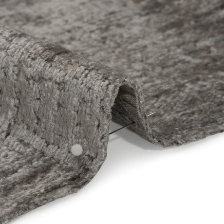 Textured Upholstery Chenille - Platinum - Odie Collection