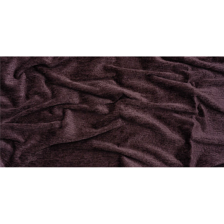 Textured Upholstery Chenille - Plum - Odie Collection