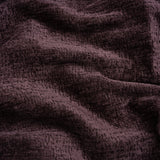 Textured Upholstery Chenille - Plum - Odie Collection