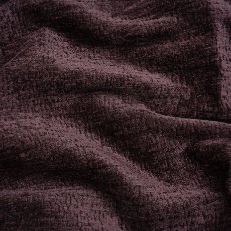 Textured Upholstery Chenille - Plum - Odie Collection