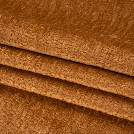 Textured Upholstery Chenille - Pumpkin - Odie Collection